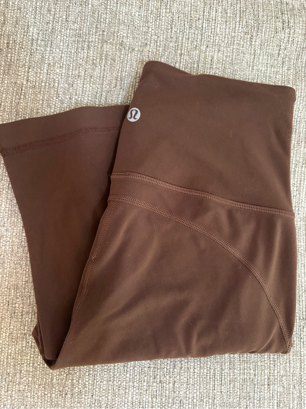 Lululemon flared Leggings in Chocolate Brown